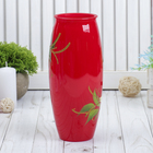 Ваза Магия с росписью на крашеном стекле, d-7; 10х23 см - фото 22787811