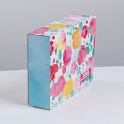 Коробка для сладостей «Люби и мечтай», 20 × 15 × 5 см - Фото 2