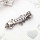 Заколка-автомат для волос "Романс" 8,5 см листья - Фото 2