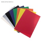 Картон цветной двусторонний Calligrata TOP, А4, 8 листов, 8 цветов, глянцевый, мелованный - Фото 4