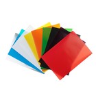 Бумага цветная самоклеящаяся А5, 10 листов 10 цветов - Фото 3