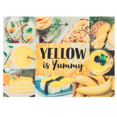 Салфетка на стол «YELLOW is Yummy» 29×40 см