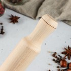 Скалка деревянная "Мини", 24 см, бук - Фото 2