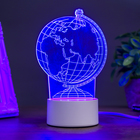 Светильник "Глобус" LED RGB от сети 9,5x11x18 см RISALUX - Фото 3