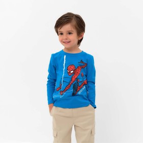 Джемпер детский MARVEL "Человек-паук", рост 98-104 (30), синий