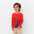 Джемпер детский MARVEL Spider man hero, рост 98-104 (30), красный - Фото 1