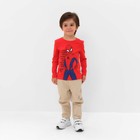 Джемпер детский MARVEL Spider man hero, рост 98-104 (30), красный - Фото 2
