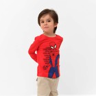 Джемпер детский MARVEL Spider man hero, рост 98-104 (30), красный - Фото 5