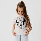 Футболка детская Disney "Minnie Mouse", рост 98-104 (30), розовый МИКС - Фото 4
