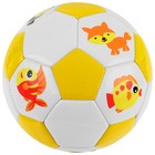 Мяч футбольный детский, ПВХ, машинная сшивка, 32 панели, размер 2, цвета микс - фото 3828992