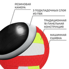 Мяч волейбольный, ПВХ, машинная сшивка, 18 панелей, р. 2, цвета МИКС - Фото 3