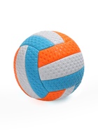 Волейбольный мяч, машинная сшивка, 18 панелей, р. 2, PVC, цвета МИКС - Фото 6