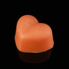Мыло фигурное "Сердечко маленькое" оранжевое 10г - Фото 1