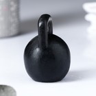 Фигурное мыло "Гиря" черная 55гр - Фото 2
