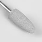 Фреза силиконовая для полировки, жёсткая, 10 × 24 мм, в пластиковом футляре, цвет серый - Фото 3