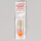 Фреза силиконовая для полировки, мягкая, 10 × 24 мм, в пластиковом футляре, цвет жёлтый - Фото 5