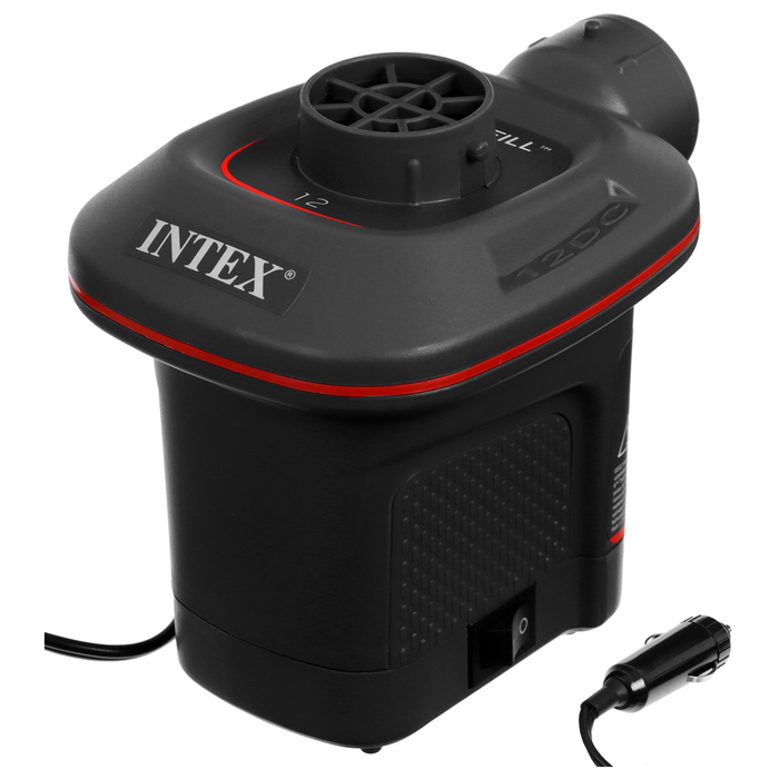 Насос электрический, 3 насадки, 110-120V, автомобильный, 66636 INTEX - Фото 1