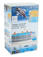 Бассейн каркасный INTEX Prism Frame 26756NP, 610×132 см, фильтр-насос, лестница, тент, подстилка, круглый 3947829 - фото 4291831