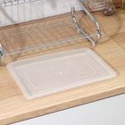 Сушилка для посуды Доляна «Стойка», S-образная, 40×23,5×34 см, цвет хром - Фото 4