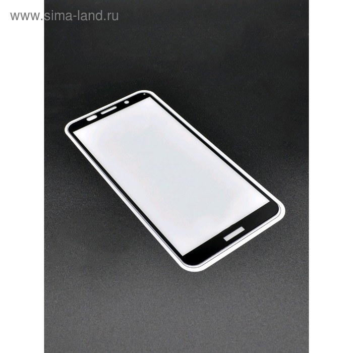 Защитное стекло Innovation 2D, для Honor 7A, полный клей, чёрное - Фото 1
