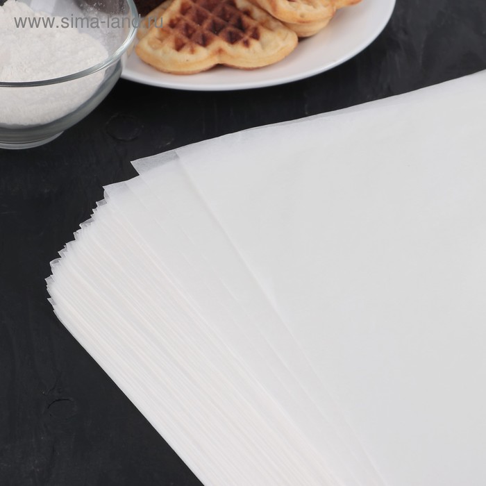 Бумага для выпечки, профессиональная Gurmanoff, 60×80 см, 500 листов, силиконизированная - Фото 1