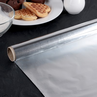 Фольга алюминиевая «Gurmanoff», 29 см×10 м, 14 мкм