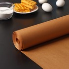Бумага для выпечки силиконизированная Nordic EB Golden, 38 см×100 м, пергамент, коричневая - Фото 1