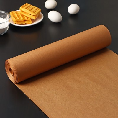Бумага для выпечки силиконизированная Nordic EB Golden, 38 см×100 м, пергамент, коричневая