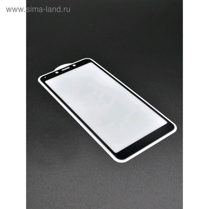 Защитное стекло 2D Innovation для Xiaomi Redmi 6/6A, полный клей, черное - Фото 1