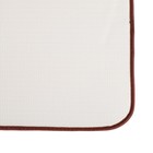 Набор ковриков для ванны и туалета «Ракушки», 2 шт: 40×50, 50×80 см, цвет коричневый - Фото 4