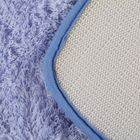 Набор ковриков для ванной и туалета Доляна «Пушистик», 2 шт, 38×40, 40×60 см, цвет сиренево-голубой - Фото 2