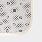 Коврики для ванной и туалета Доляна «Пушистик», 2 шт: 35×40 см, 40×60 см - Фото 5