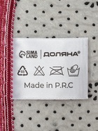 Коврики для ванной и туалета Доляна «Пушистик», 2 шт., 38×40 см, 40×60 см, бордовые - Фото 6