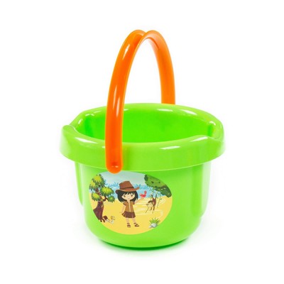 Ведро детское пластиковое для песочницы, большое, МИКС