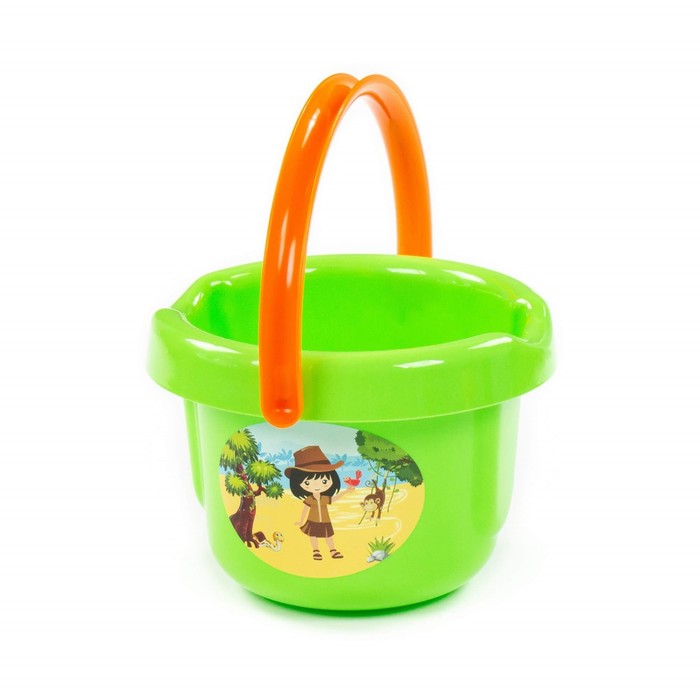 Ведро детское пластиковое для песочницы, большое, МИКС - Фото 1