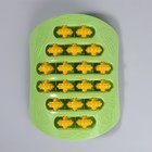 Массажёр для ног, с шипами, 26×18×5 см, зелёный - Фото 7