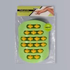 Массажёр для ног, с шипами, 26×18×5 см, зелёный - Фото 8