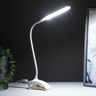 Лампа на прищепке "Змейка" 1Вт 14 LED USB белый 9х3,5х42 см RISALUX - Фото 3