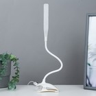 Лампа на прищепке "Змейка" 1Вт 14 LED USB белый 9х3,5х42 см RISALUX - Фото 4