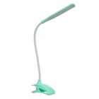 Лампа на прищепке "Змейка" 1Вт 14 LED USB зеленый 9х3,5х42 см - Фото 9