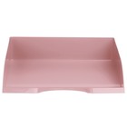 Лоток для бумаг горизонтальный Стамм "Дельта" Paris, светло-розовый - фото 9835023