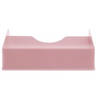 Лоток для бумаг горизонтальный Стамм "Дельта" Paris, светло-розовый - фото 9835024
