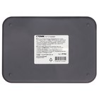 Лоток для канцелярских принадлежностей Стамм, 13 х 17.8 х 4,4 см, пластиковый, серый - Фото 4