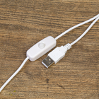 Лампа на прищепке "3мейка" 1Вт 14 LED USB синий 9х3,5х42 см - Фото 4