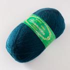 Пряжа "Нежность" 60% акрил, 40% козий пух 230м/100гр  (Морская волна) - фото 20898504