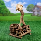 Кашпо "Скворечник" 18*19*35 см - Фото 4