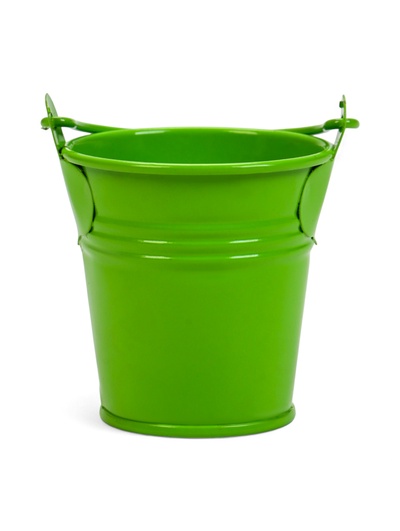 Декоративно кашпо для цветов «Ведёрко Томми», 100 мл, d=5.3 см, h=5.6 см, металлическое