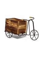 Декоративное кашпо для цветов «Велосипед», 23×8×12 см, дерево, металл, Greengo 3924361