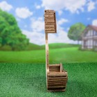 Кашпо "Домик с крышей №1" 10*25*41см - Фото 8