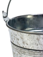 Декоративное кашпо для цветов «Ведёрко альма», 600 мл, d=11 см, h=10 см, металлическое - Фото 4